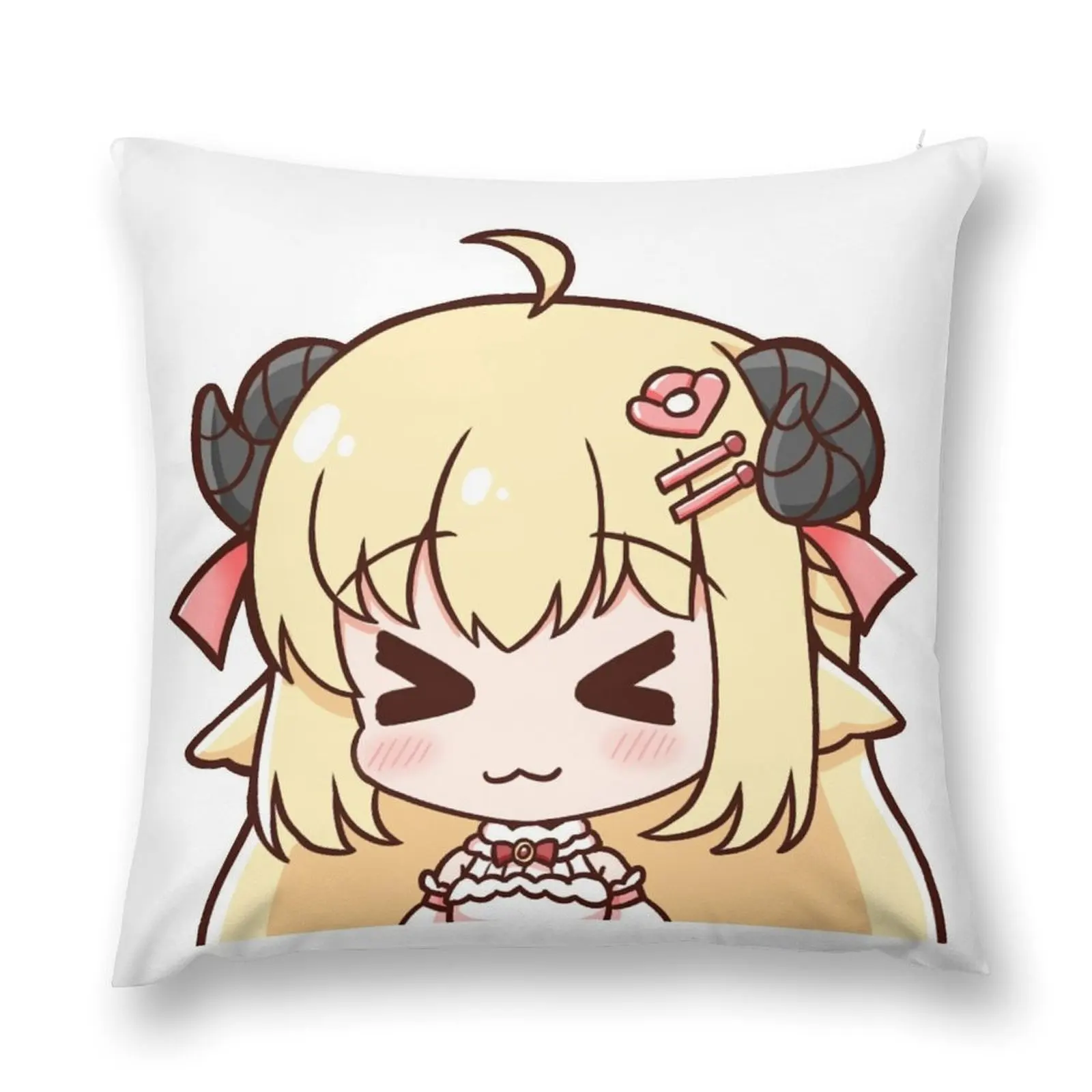 Tsunomaki Watame Chibi Throw Pillow Christmas Pillows autumn decoration bed pillows Cushions Home Decor pillow