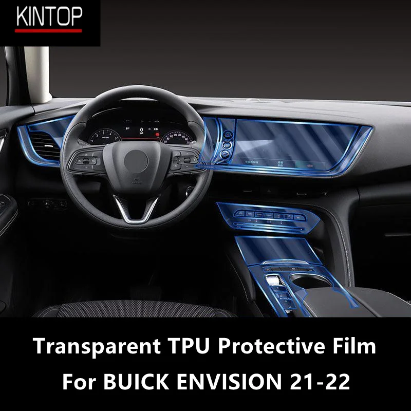 

For BUICK ENVISION 21-22 Car Interior Center Console Transparent TPU Protective Film Anti-scratch Repair FilmAccessories