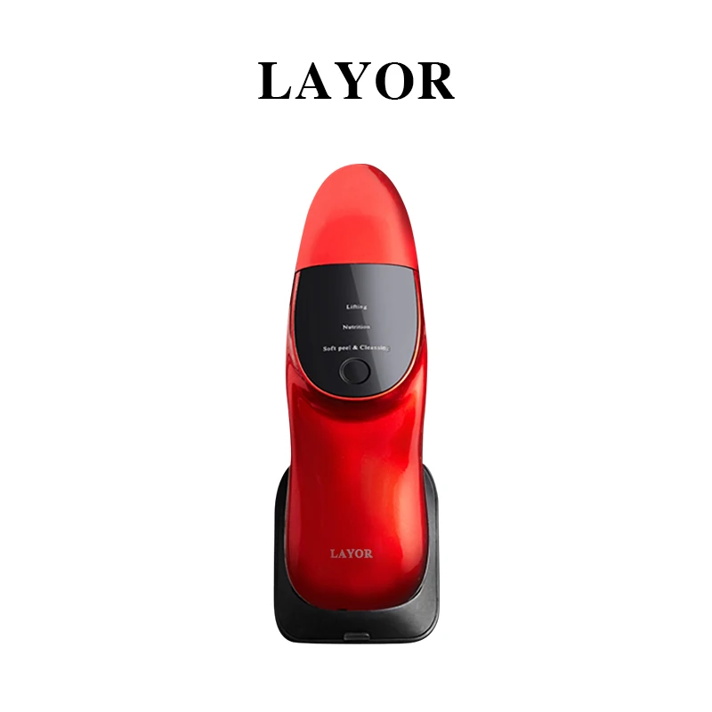 

LAYOR Blackhead Shovel Electronic Ultrasonic Pore Cleaner Household Blackhead Suction Instrument Beauty Instrument