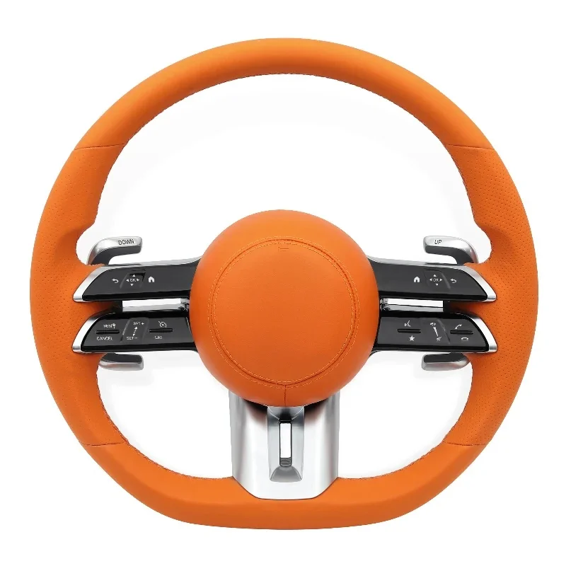 High Quality Sport Steering Wheel W166 W177 W205 C200 C220 W213 E220d E300 W222 S500 W218 W221 W204 W212 C63 G63 GLC GLE Interio