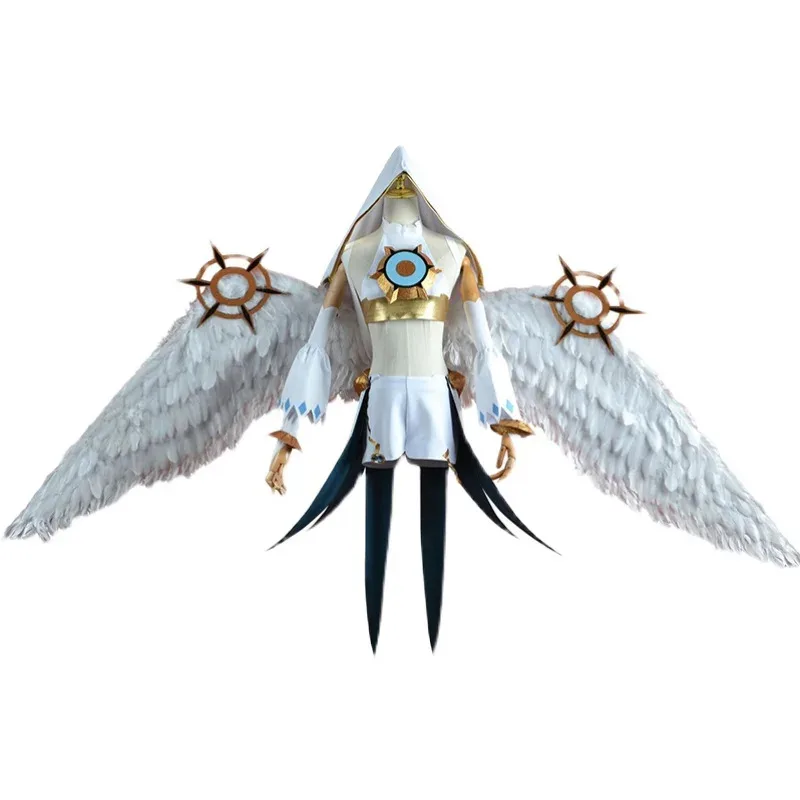 Genshin Impact Venti God Косплей Костюм Mondstadt Wind Venti Archon Косплей Игровой Костюм Униформа Крыло Ангела Костюм на Хэллоуин Genshin Impact Venti God Косплей Костюм Mondstadt Wind Venti Archon Косплей Игровой Костюм Униформа Крыло Ангела Костюм на Хэллоуин