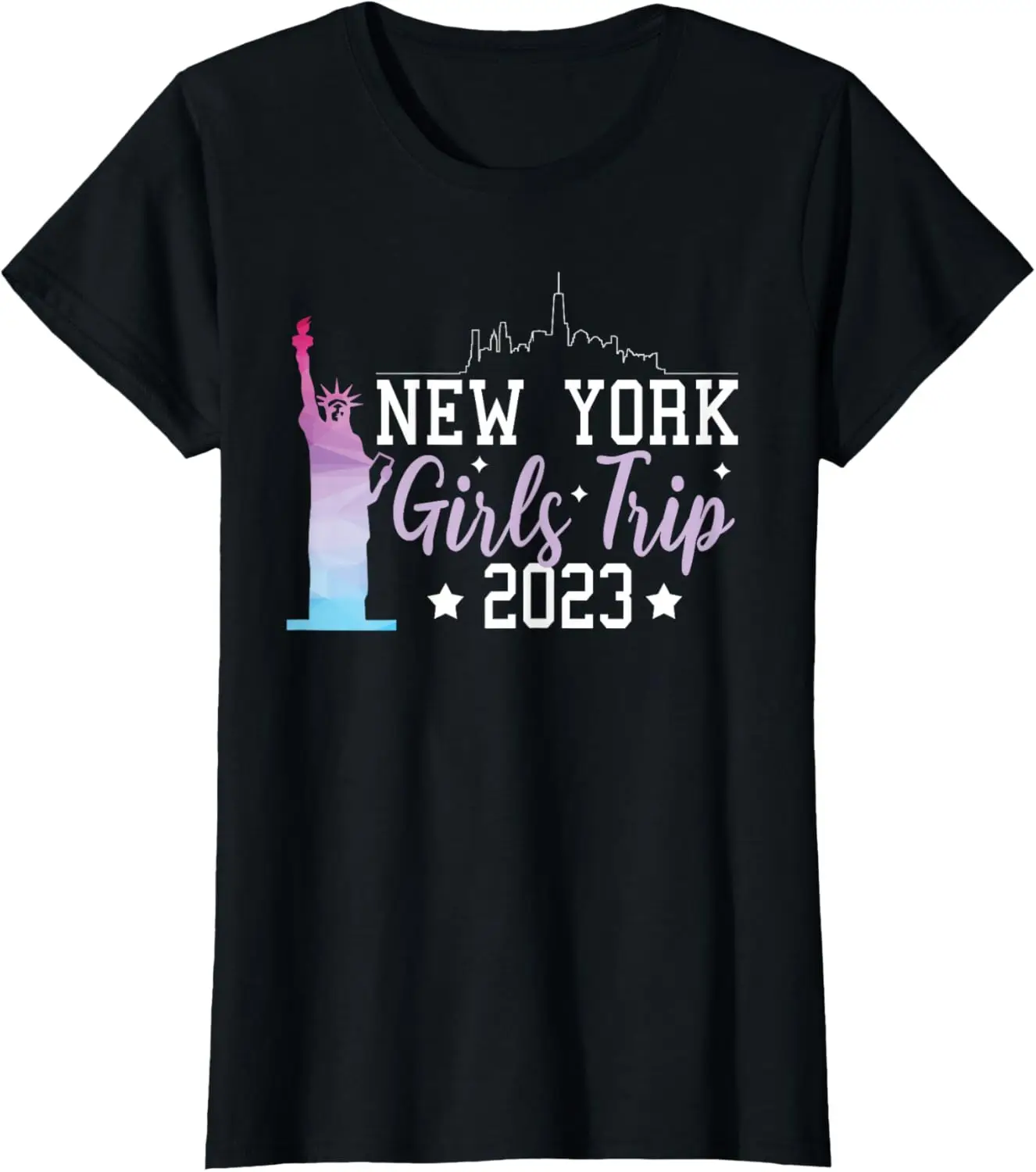 

New York Girls Trip 2023 NYC Summer Vacation Ladies Weekend T-Shirt