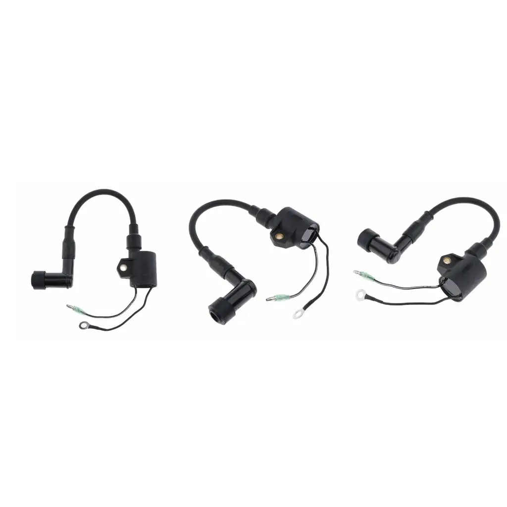 

3 Pieces. High Quality Ignition Coil Ignition Cable to Improve Ignition Intensity, Suitable for 2-Stroke 40/50 Outboard