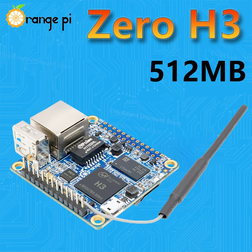 Orange Pi Zero 512MB H3 Open Source Single Board Computer, Run Android 4.4, Ubuntu, Debian Image Linux Development