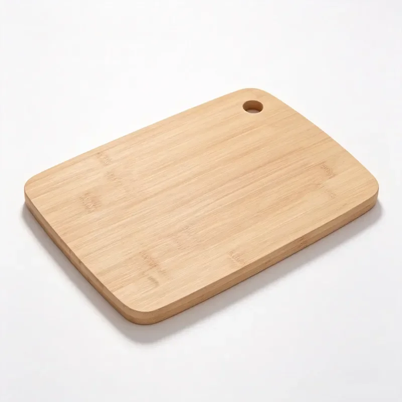 Custom Bamboo Cutting Board Double Sided Lightweight Kitchen Chopping Block for Vegetables Meat Cheese