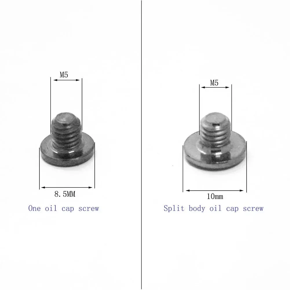 Bike Bicycle Bleed Screw & O-Ring For-Shimano XT SLX Zee Deore & LX Bicycle Cylinder Head Fixed Alloy Screws