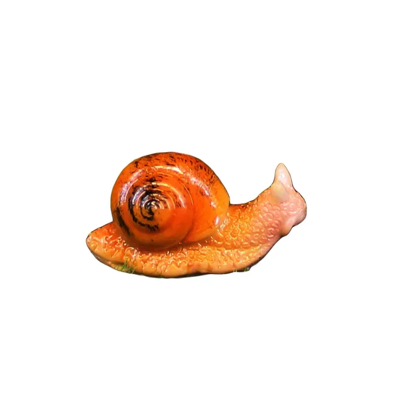 Micro Landscape Simulation Small Snail Small Ornament Cute Animal Resin Crafts Garden Decoration Home Decor Decoration Crafts