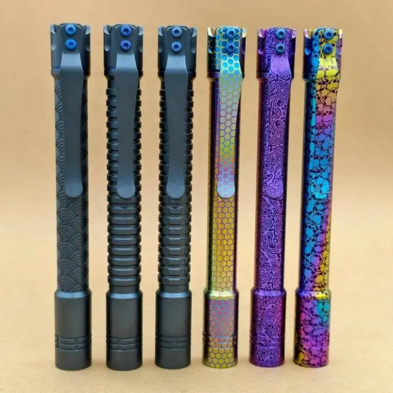 Reylight MK II- Ti-Anodized Penlight Brand Customization EDC Torch Light Special Flashlights