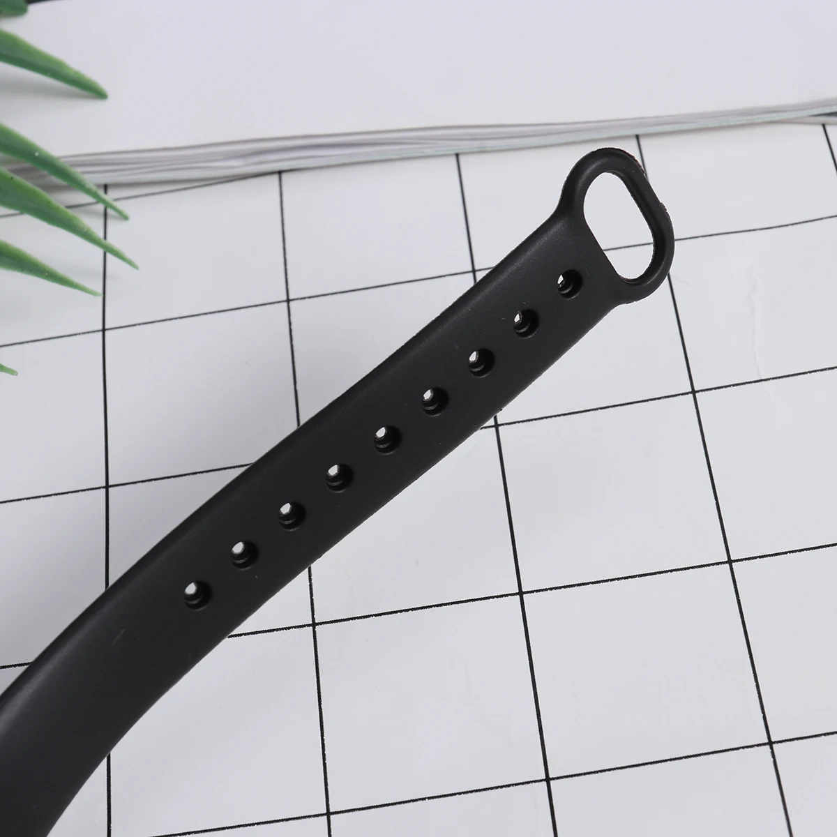 

Double Color Accessories Pulseira Strap Replacement Silicone Wriststrap for 2 Bracelet (Black and Red)