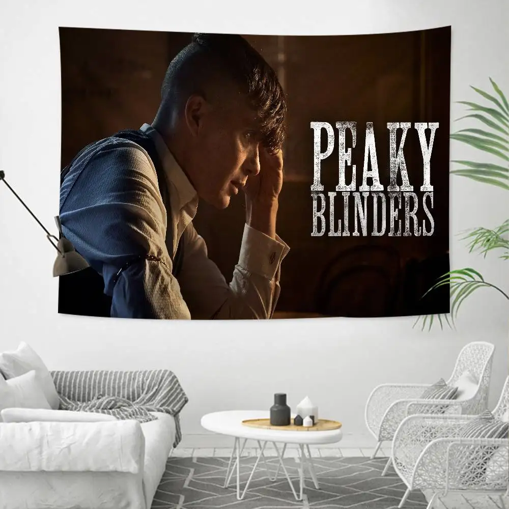 Movie P-Peaky B-Blinders TV Hanging Bohemian Tapestry Indian Buddha Wall Decoration Witchcraft Bohemian Cheap Hippie Hanging