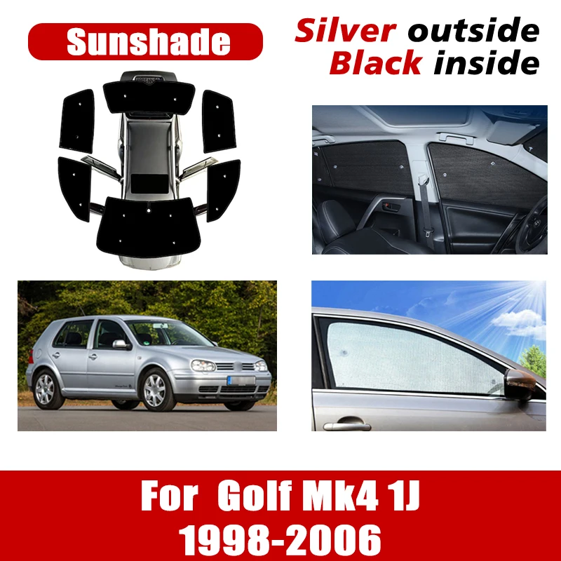 

Car Window Sunshade For Volkswagen VW Golf Mk4 Accessories Golf4 1J 1998~2006 Windshield Sun Blinds Window Sun Protection Visors