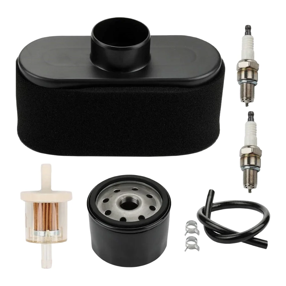 Oil Change Kit:LG265 S240 X380 X580 X300 X320 Z530M Z445 Air Filter Element Kit Lawn Mower Parts Oil Change Kit For