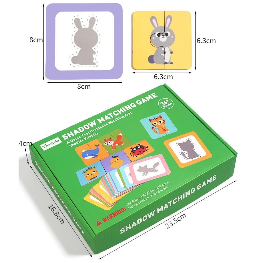 Gioco di matematica con animali in legno per bambini piccoli, puzzle montessori Giocattoli per lo sviluppo precoce di abbinamento e abilità motorie Puzzle per regalo di compleanno