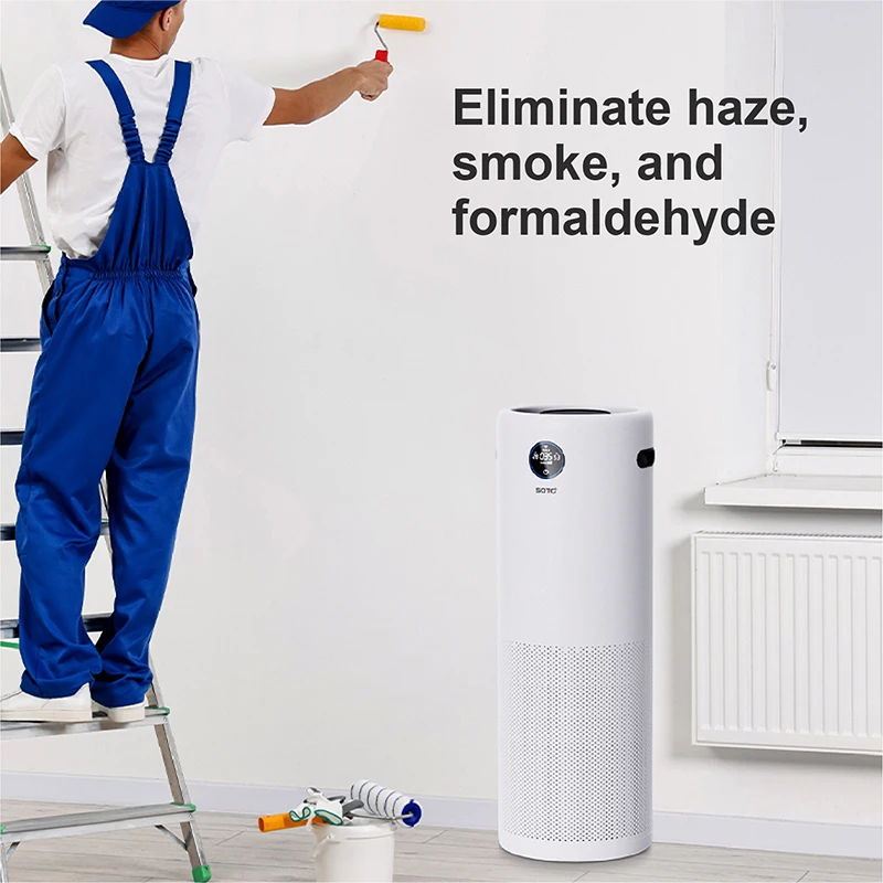 SOTO Y6 Portable Hepa Air Purifier Air Best Room Home Pet Smart  Air Purifier Hepa Filter Home Filters