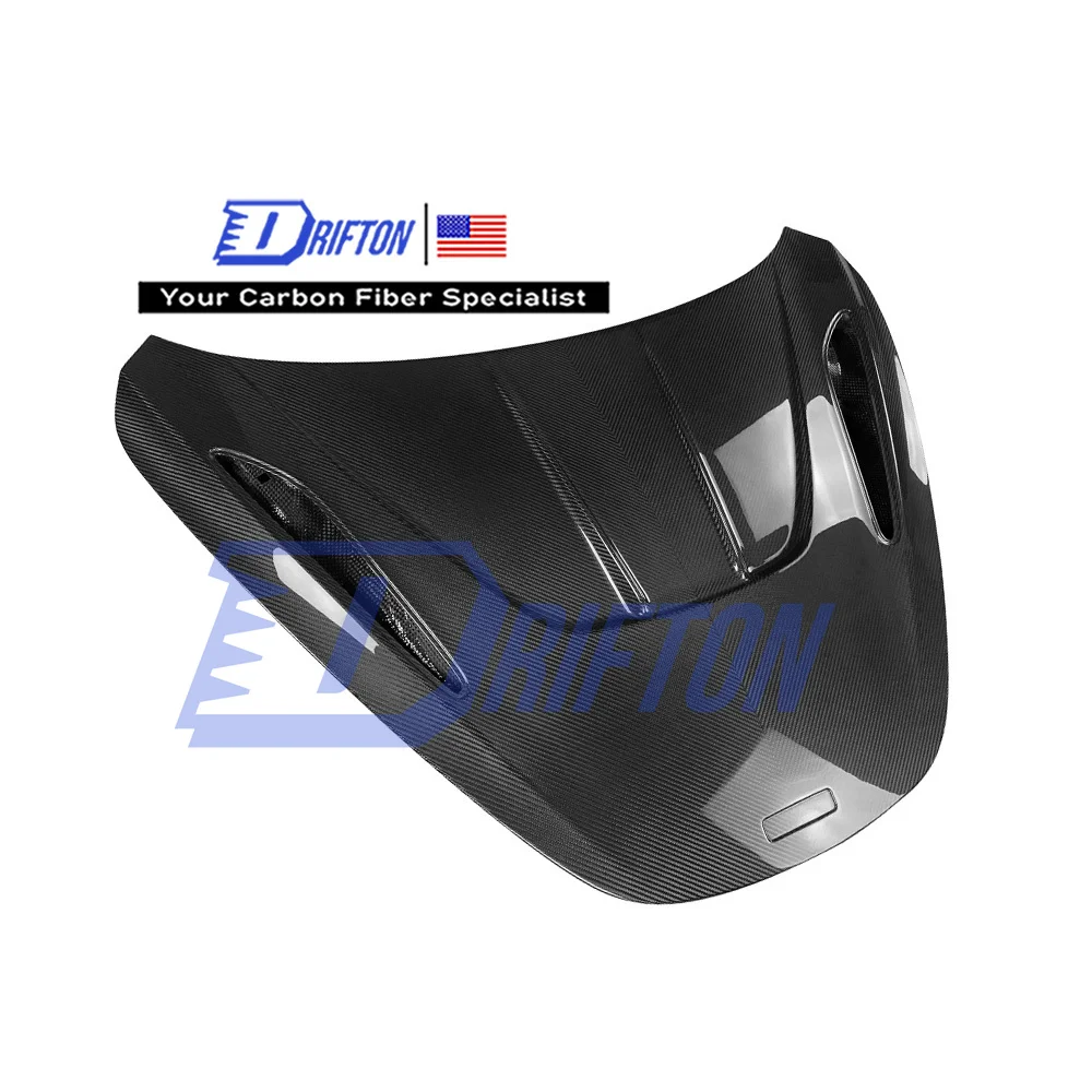 

[free ship] Top-grade Lightweight Dry Carbon Fiber Hood For Mclaren 720S RYFT Style Front Bonnet