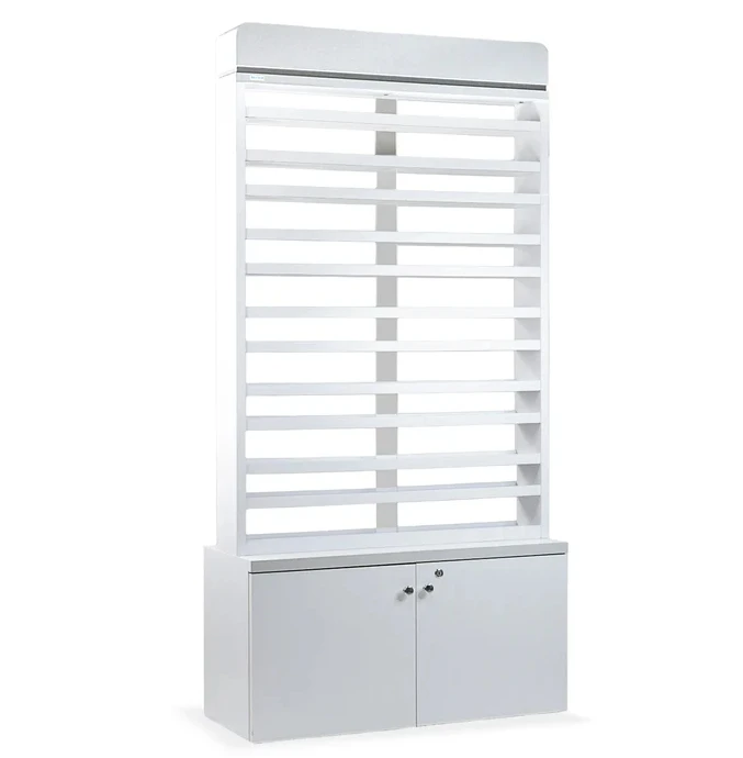 Nail Salon Furniture Nail Polish Display Cabinet  Spa Polish Display Rack  Cosmetic Display Showcase