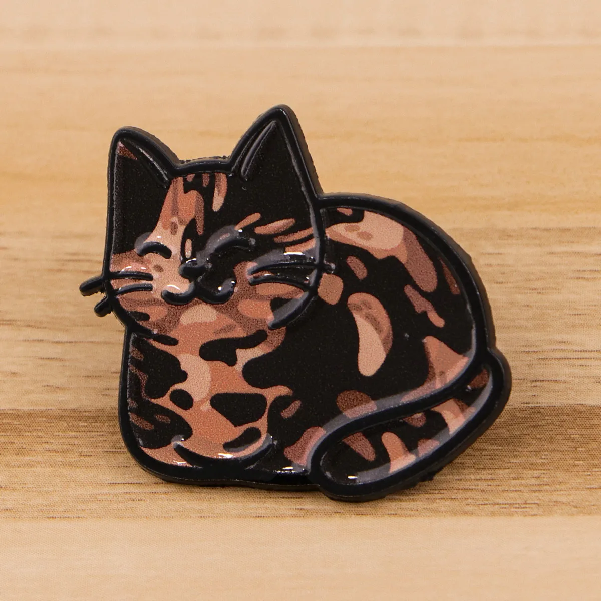 Cute Black Cats Enamel Pin Cartoon Anime Brooch Lapel Pins Badge on Backpack Clothing Accessories Fashion Jewelry Friends Gifts image 3