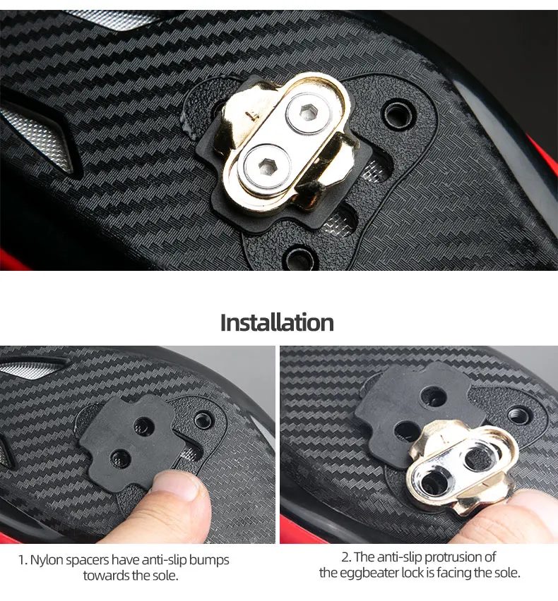 Fahrrad Premium Pedale Stollen Mountainbike Für Kurbel Brother Pedal Kupfer MTB Zubehör Schneebesen Candy Smarty Mallet – Detail 8