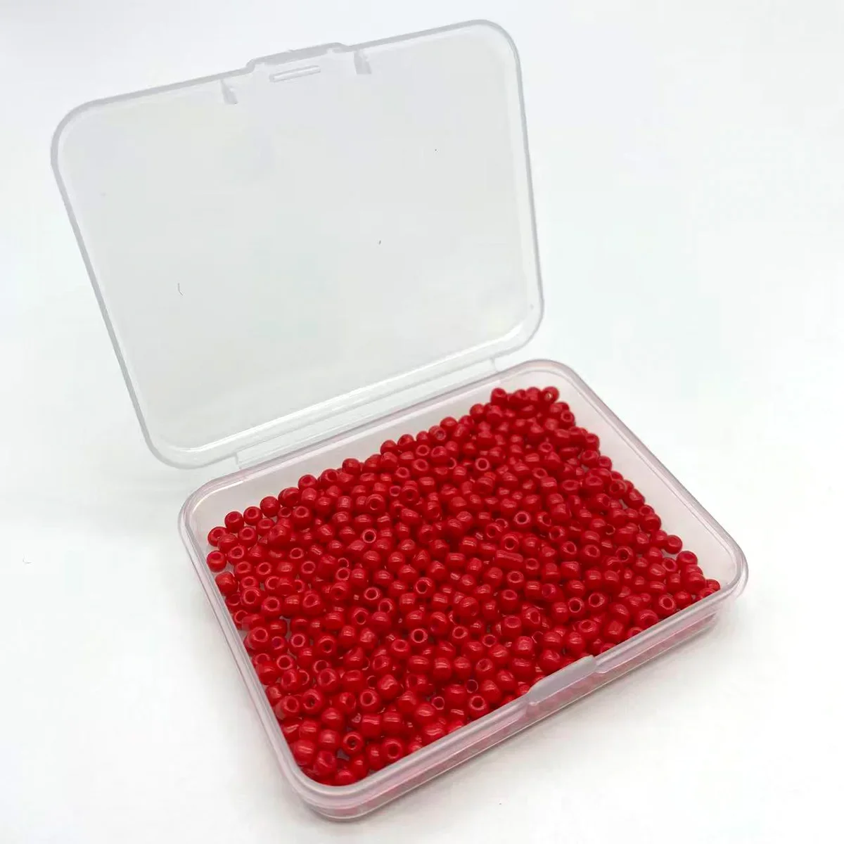 

Solid Color Glass Beads Assorted Pack for Handmade Bracelets Hair Accessories & Cross Stitch 2mm 3mm 4mm