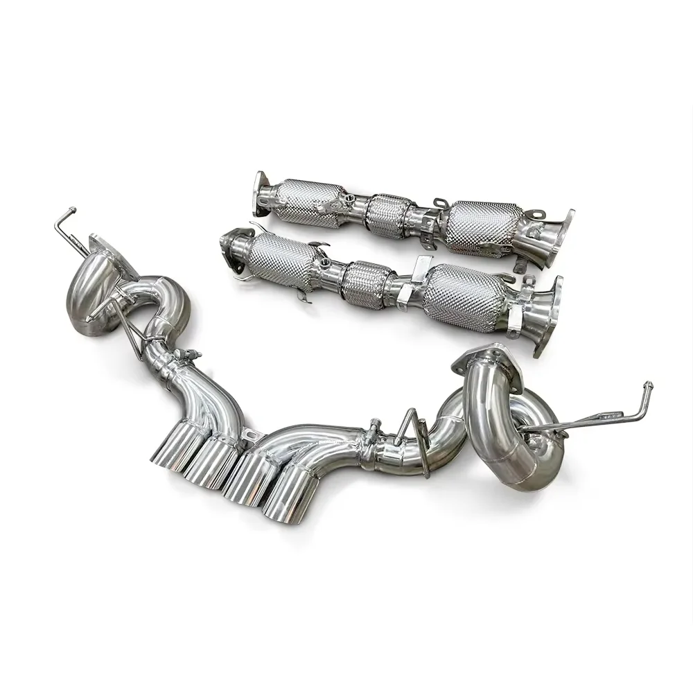 New Cat Back Exhaust Pipe with Catalyst for Acura 3.5T 2016-2022 Automotive Muffler Customization Factory Direct