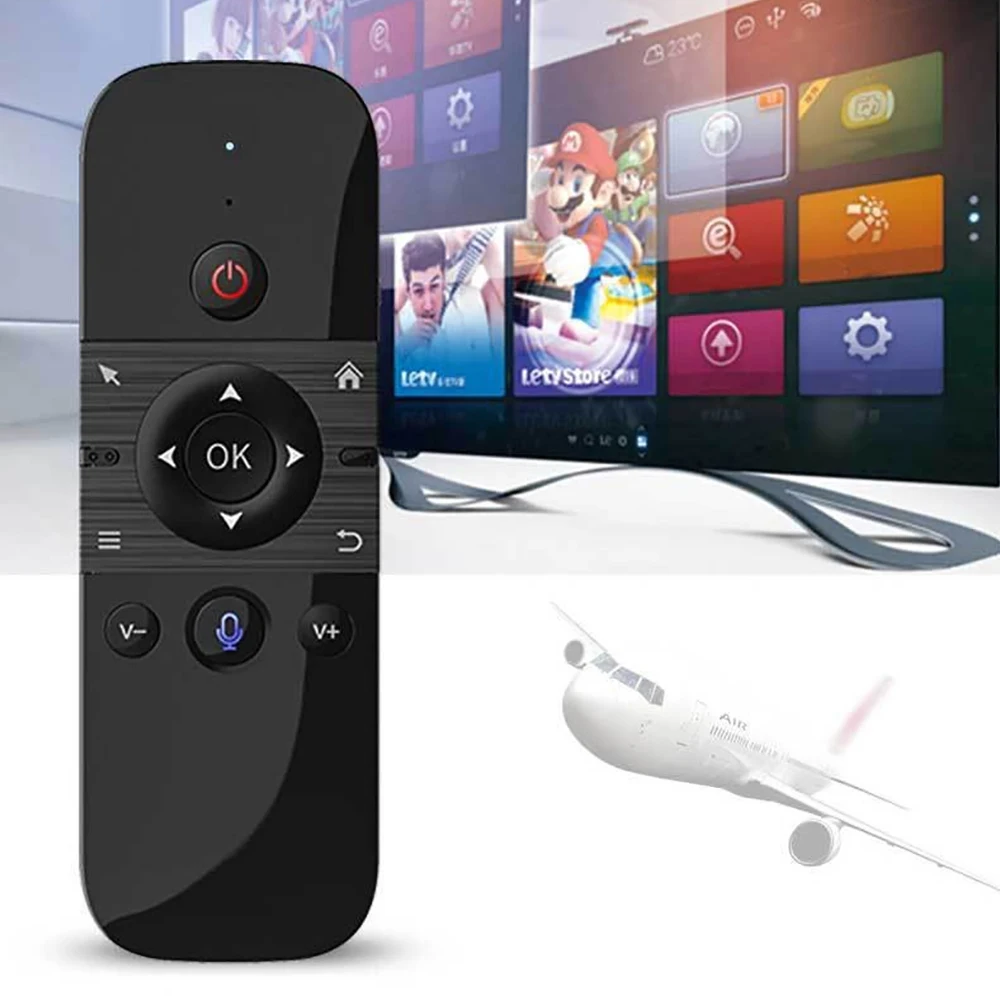 

M8 somatosensory Intelligent Keyboard Remote Control Gyroscope Air Mouse Infrared Voice Remote Control For TV Box Projector