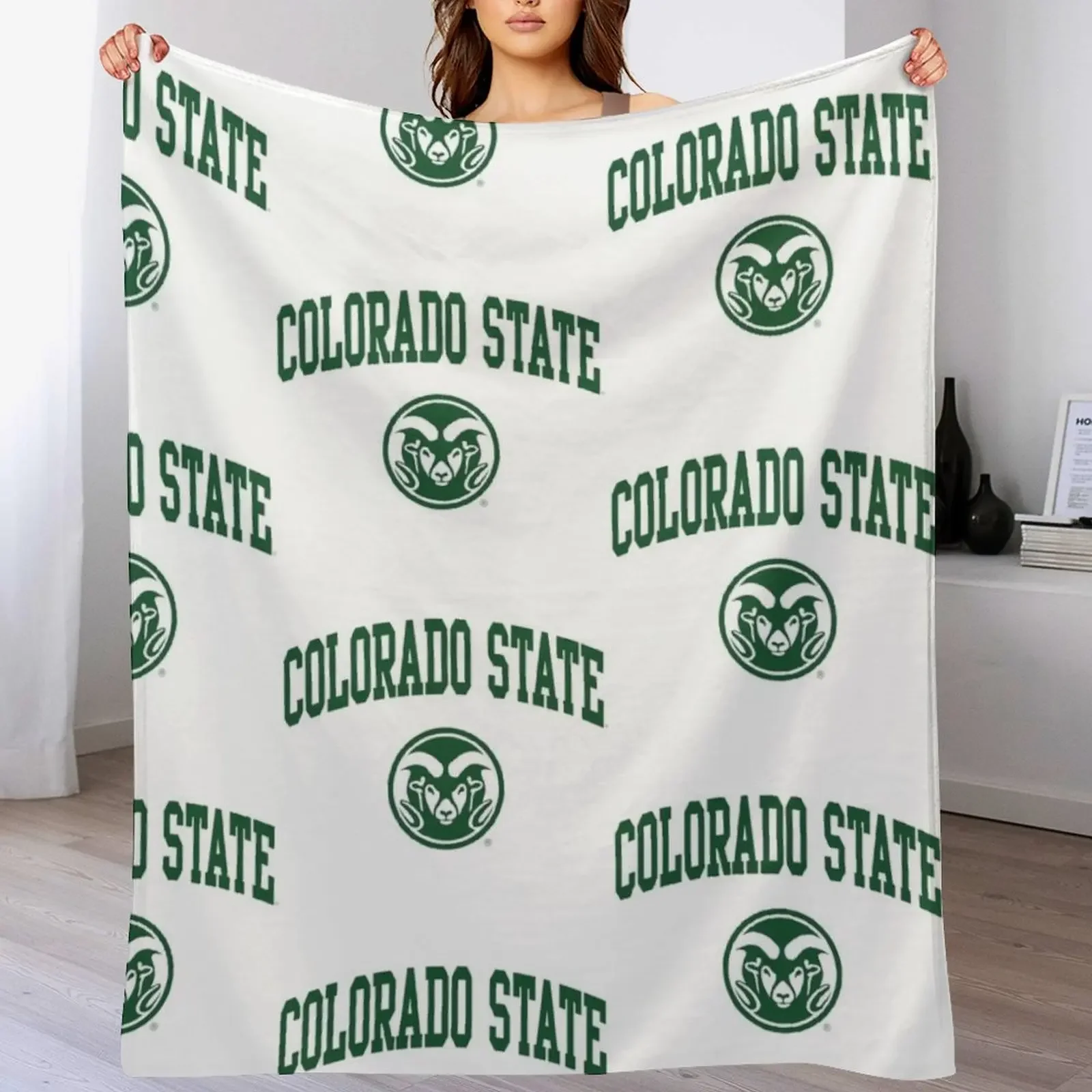 

Colorado State University Throw Blanket Heavy Sofa blankets and throws For Decorative Sofa Blankets