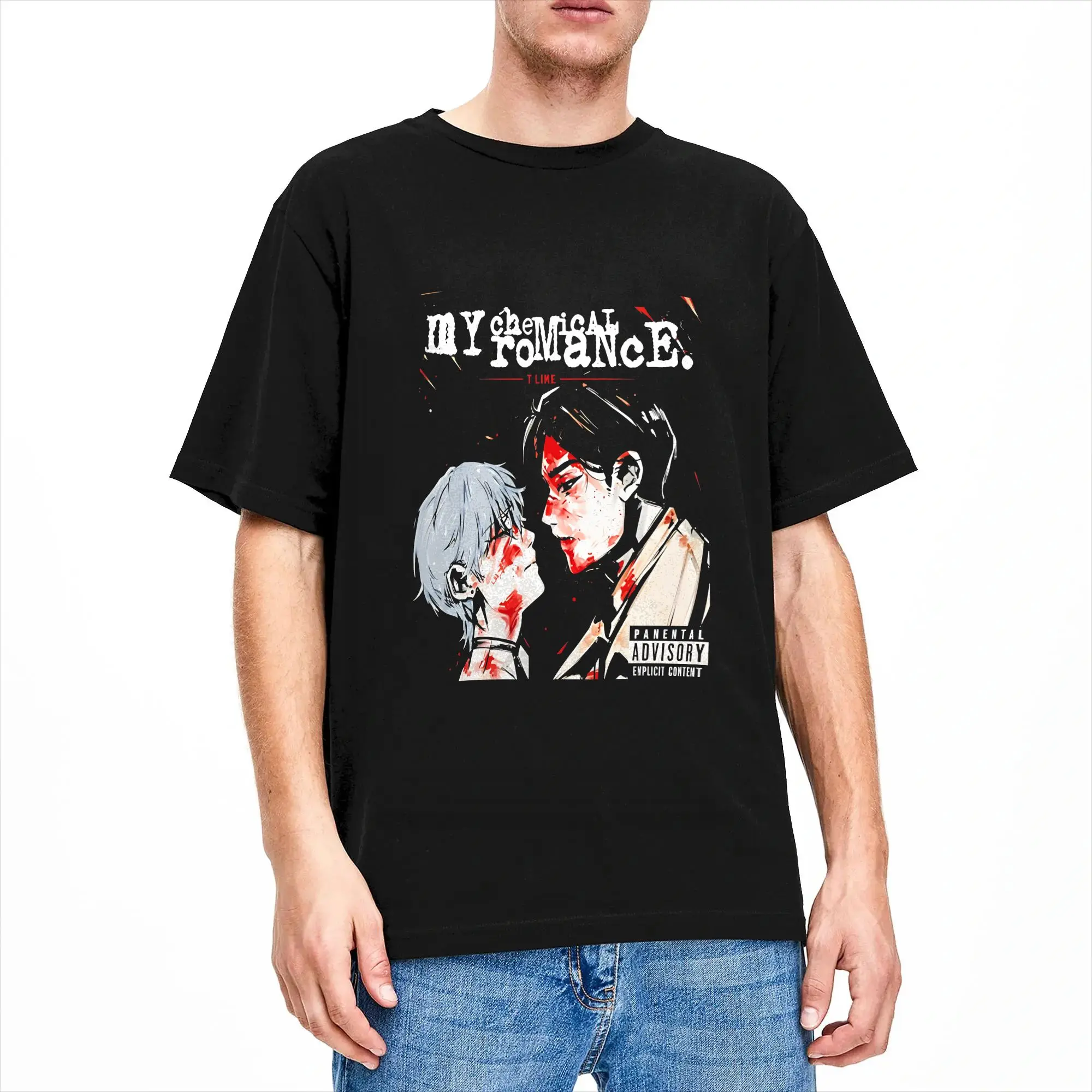 Alien Stage Ivan And Till Mcr T-Shirt Summer  Pure Cotton T-Shirts For Men's Print Tee Shirt Short Sleeve Vintage Tees