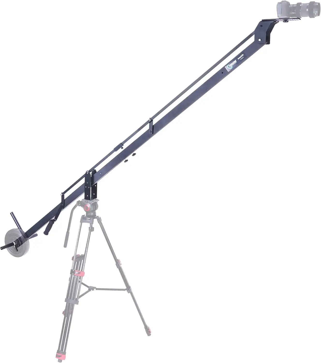 Dvc210 Orion Dslr Video Camera Jib Crane Tilt - Aircraft Aluminum Camera Crane With Top-Mounting Bracket - Extendable