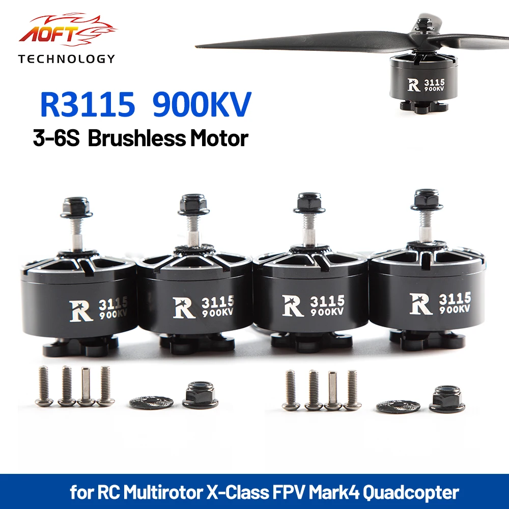 

R3115 900KV 3-6S Бесщеточный двигатель для RC Multirotor X-Class FPV Cinelifter Taurus X8Pro Protek60 Комплект FPV камеры Done DIY Запчасти