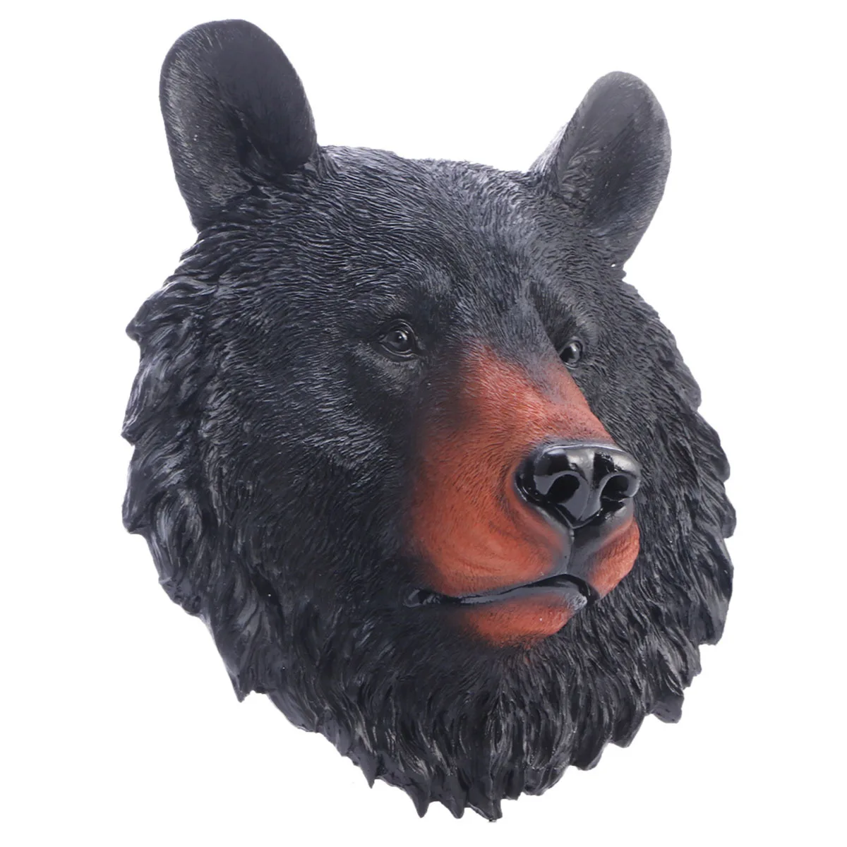 

Wall Decor Plastic Bear Heads Safe Adornment Country Rustic Deformation-resistant