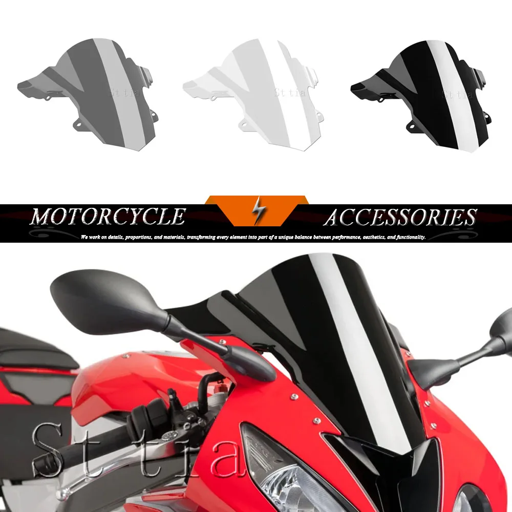 

S1000RR 2015-2017 2018 Front Windshield For BMW S1000 RR S 1000RR s1000rr Motorcycle Sports Windscreen Wind Deflector Fairing