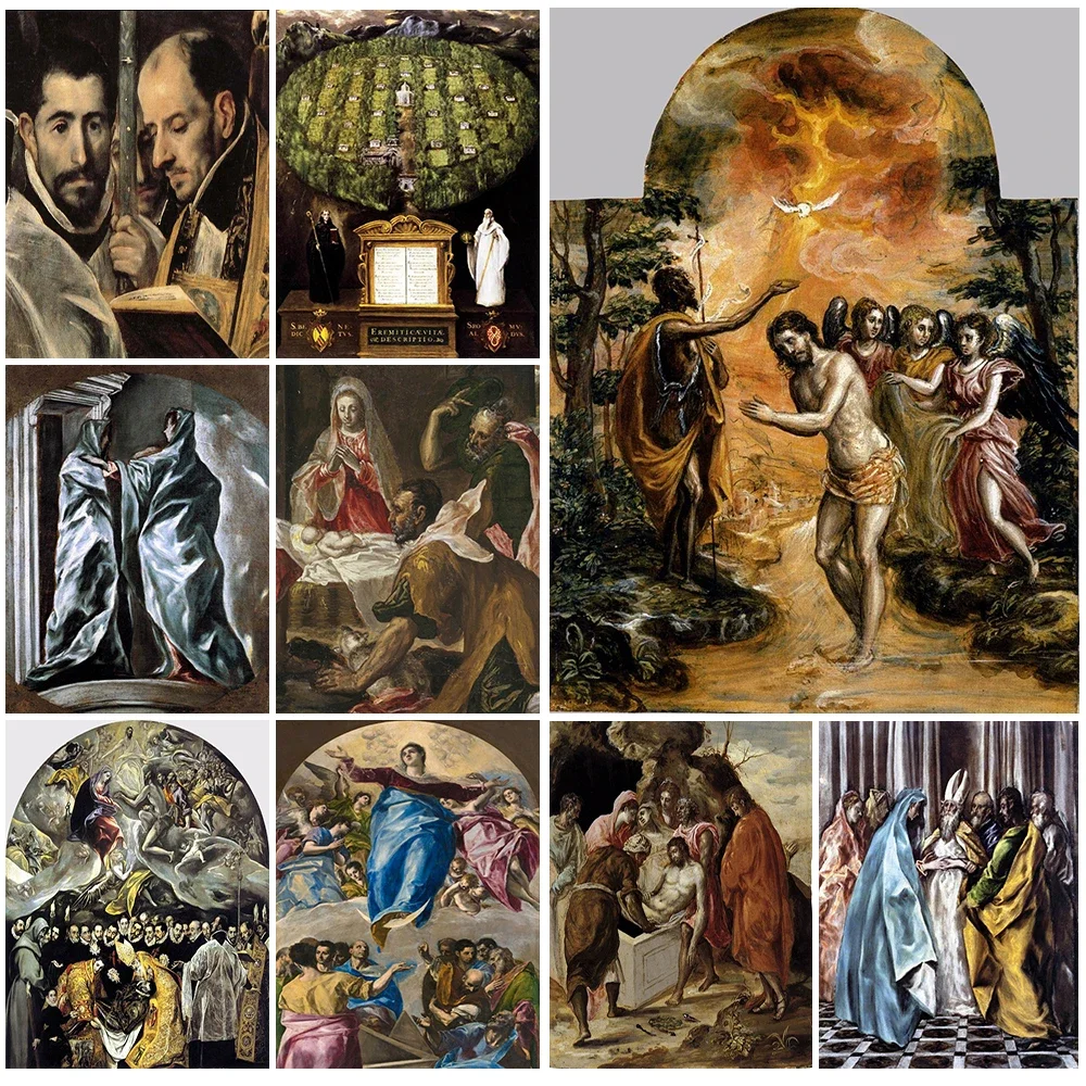 Religion Jesus Belief Christianity Wall Art Canvas Painting Home Decor Wall Pictures For Living Room Nordic Poster Unframed