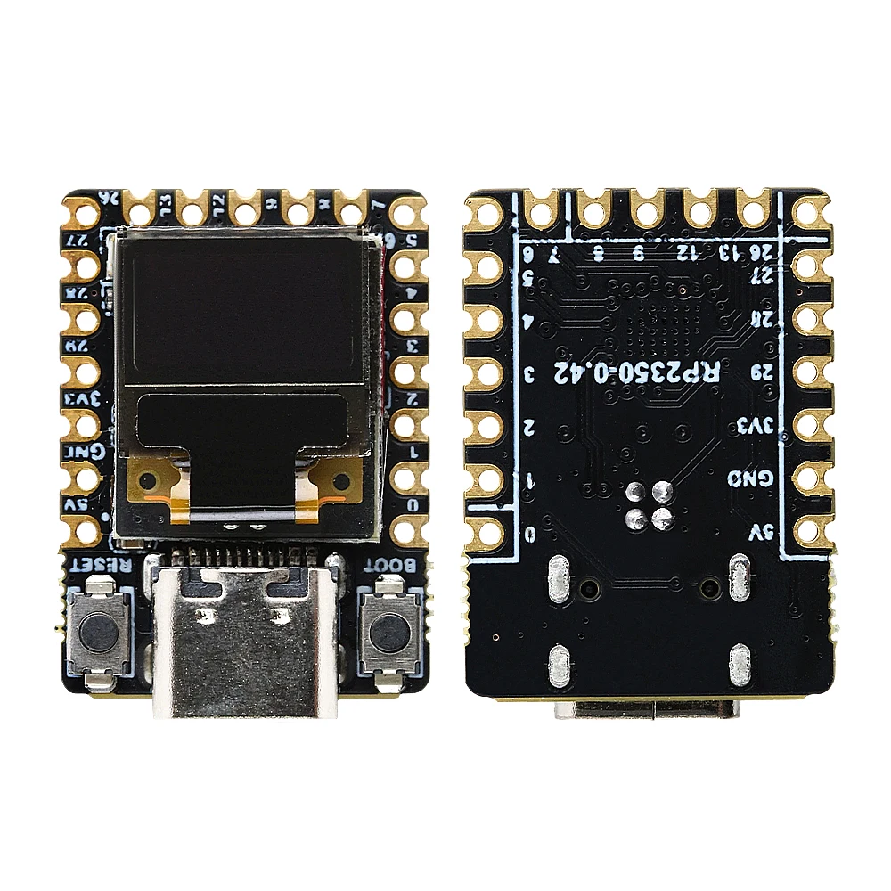 RP2350 ESP32-C6 ESP32-S3 Mini-Entwicklungsboard-Modul 0,42 Zoll OLED-Display 2,4GHz WLAN Bluetooth SSD1315-Treiber für Arduino – Detail 2