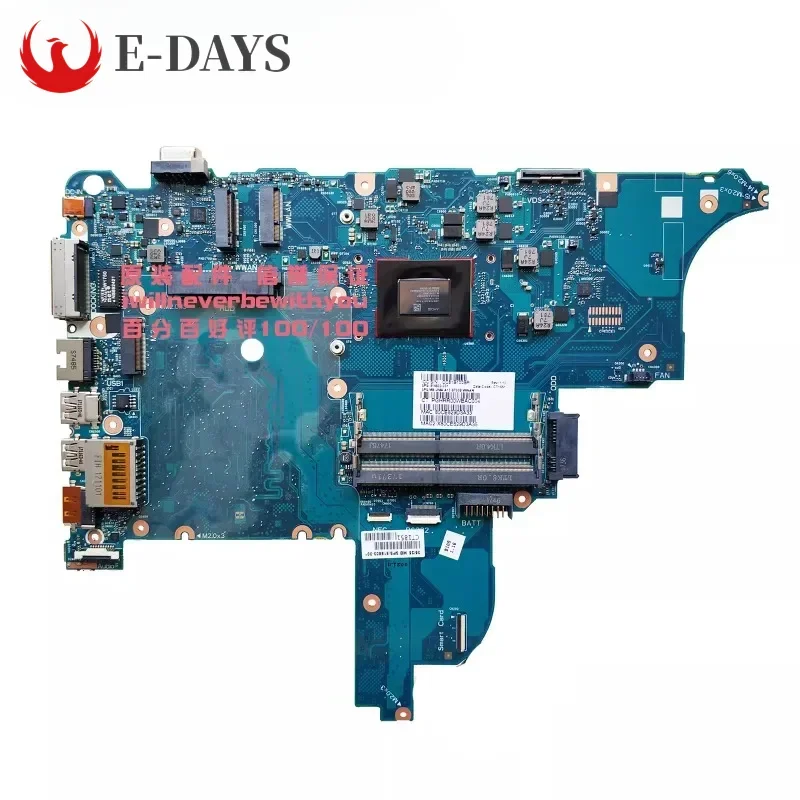 For HP ProBook 645 G3 655 G3 Laptop Motherboard 6050A2840801-MB-A01 Notebook Mainboard with CPU A6-8530B A8-9600B A10-8730B UMA.