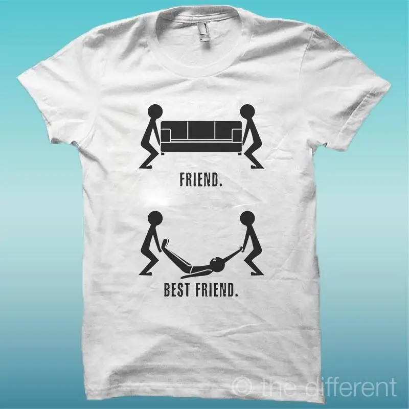 

T-Shirt "Friend Sofa Best Friend Secrets Best Friends" Gift Idea