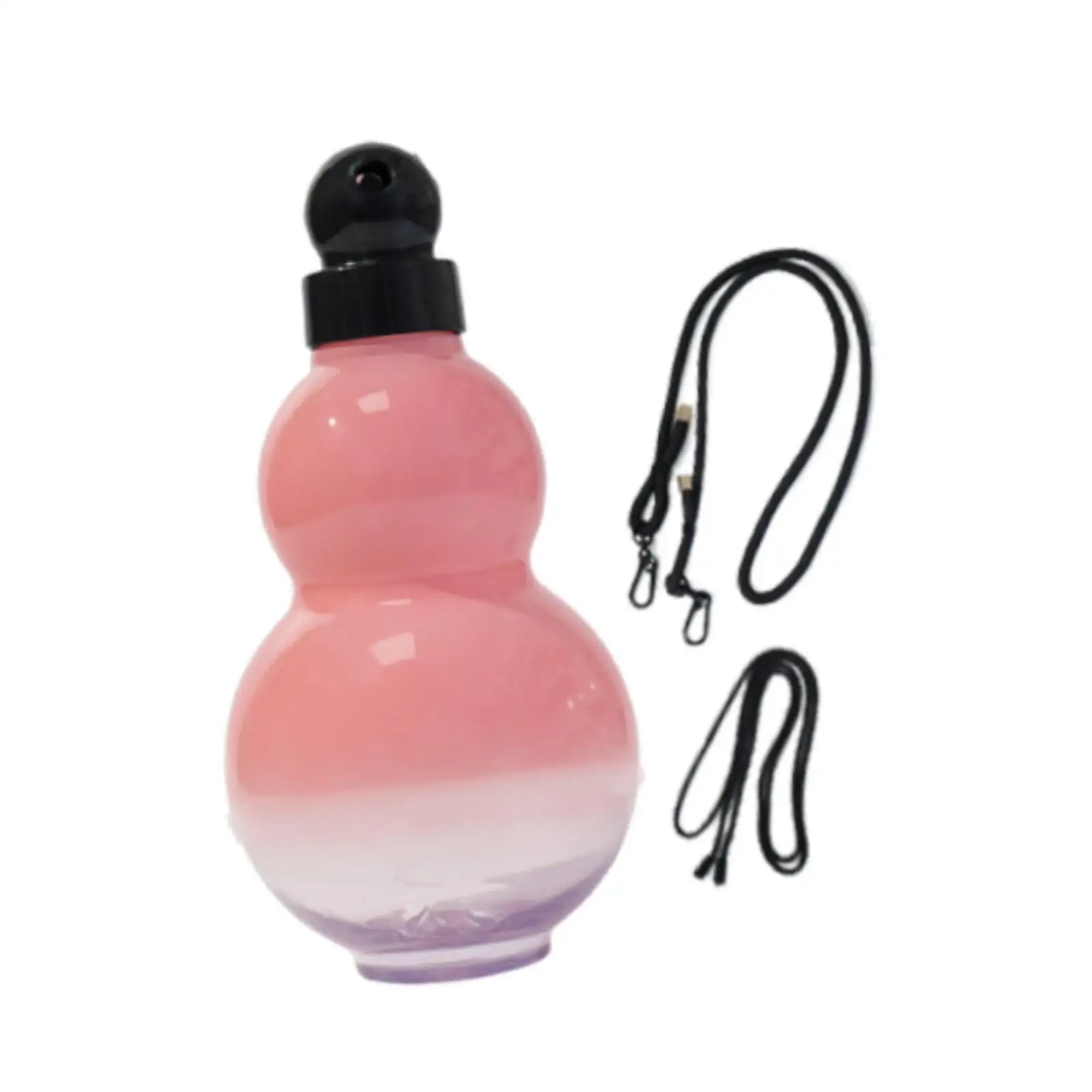 Gourd Water Bottle Outdoor Drinking Cup 900 ml Cute Lightweight Drinking Bottle for Running Street Climbing Cycling Travel