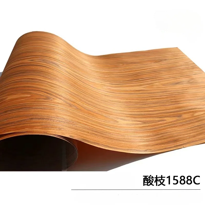 

58x250cm T0.2mm Veneers For Wooden Doors Pear Wood Decorative Wall Panel Decoration Wardrobe Veneer