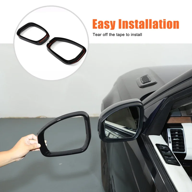 For  Land Rover Range Rover Sport/Executive Discovery 4 5 LR4 LR5 14-22 Side door mirror decorative frame car decorative patch