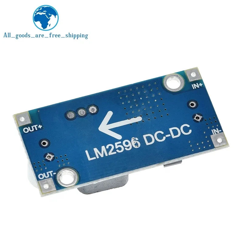 LM2596s DC-DC وحدة إمداد الطاقة تنحى 3A وحدة تنحى قابلة للتعديل LM2596 منظم الجهد 24 فولت 12 فولت 5 فولت 3 فولت