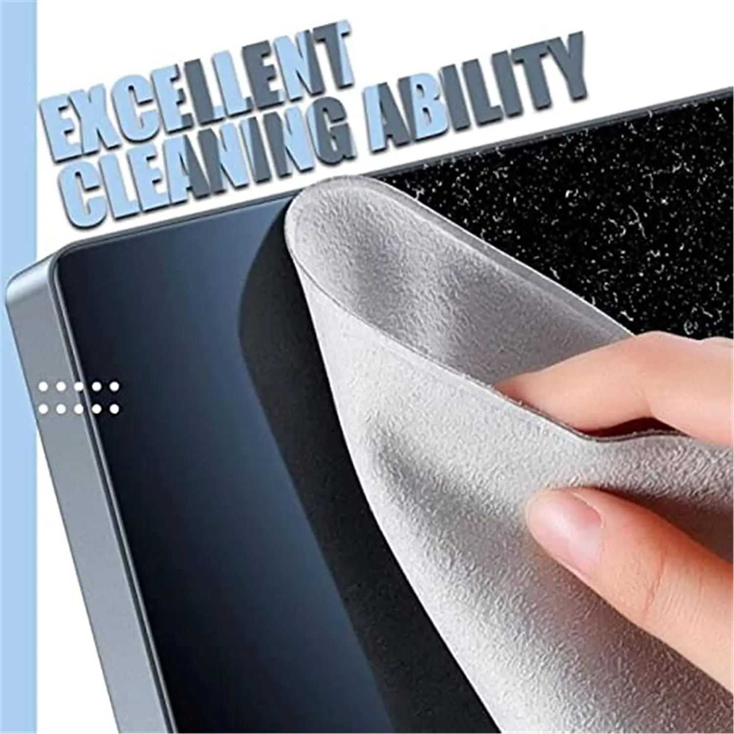 Polishing Cloth For iPhone Screen Double-Layer Microfiber Reusable Cleaning Cloth For iPhone Hao iPad iMac Apple Watch Screens