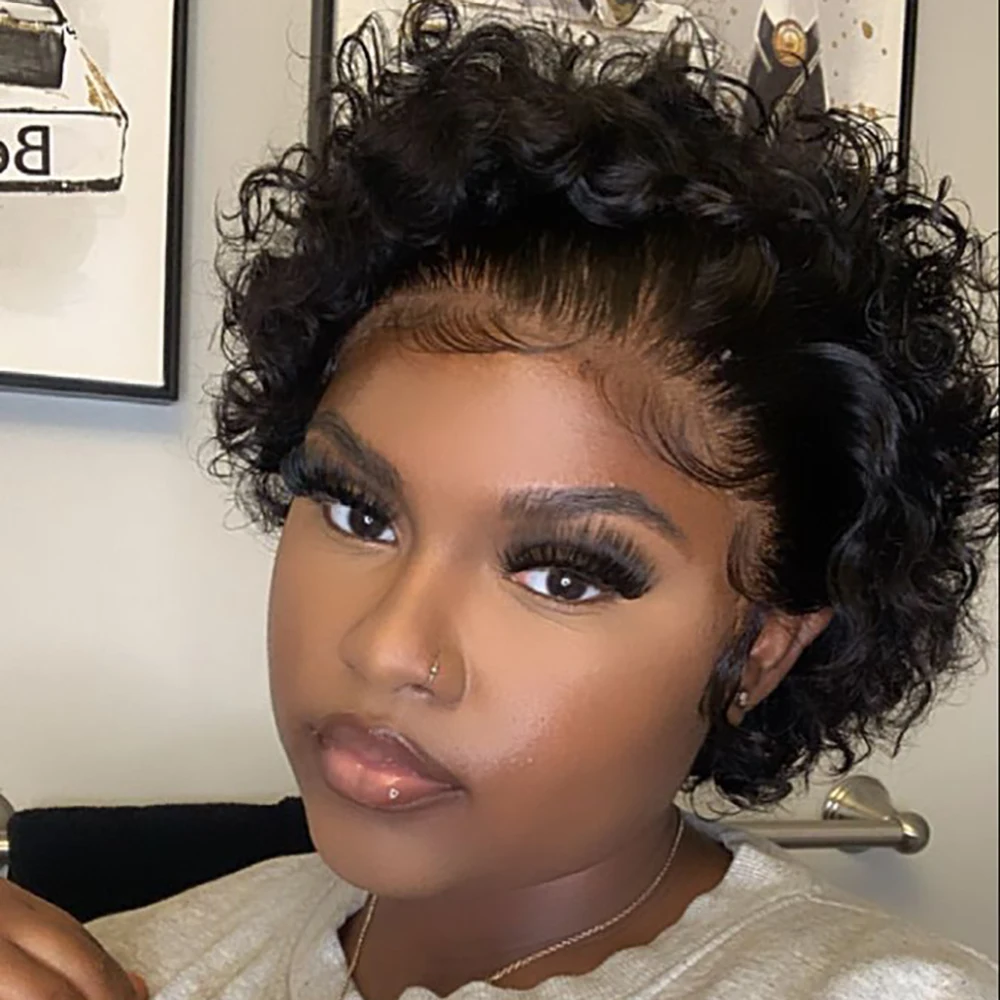 Pixie Cut Wigs 13X4… - image