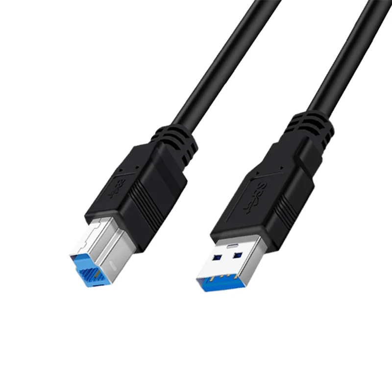 

1m USB 3.0 Printer Cable 5Gbps Data Sync Cord Compatible with PC, Printer, Scanner, Docking Station, External Hard Drives
