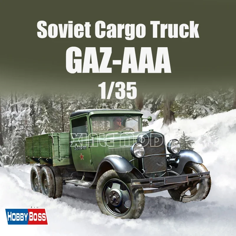 

Trumpeter Plastic Assembled Tank Model Kit 83837 21DWSXG--1/35 Soviet GAZ-AAA Truck