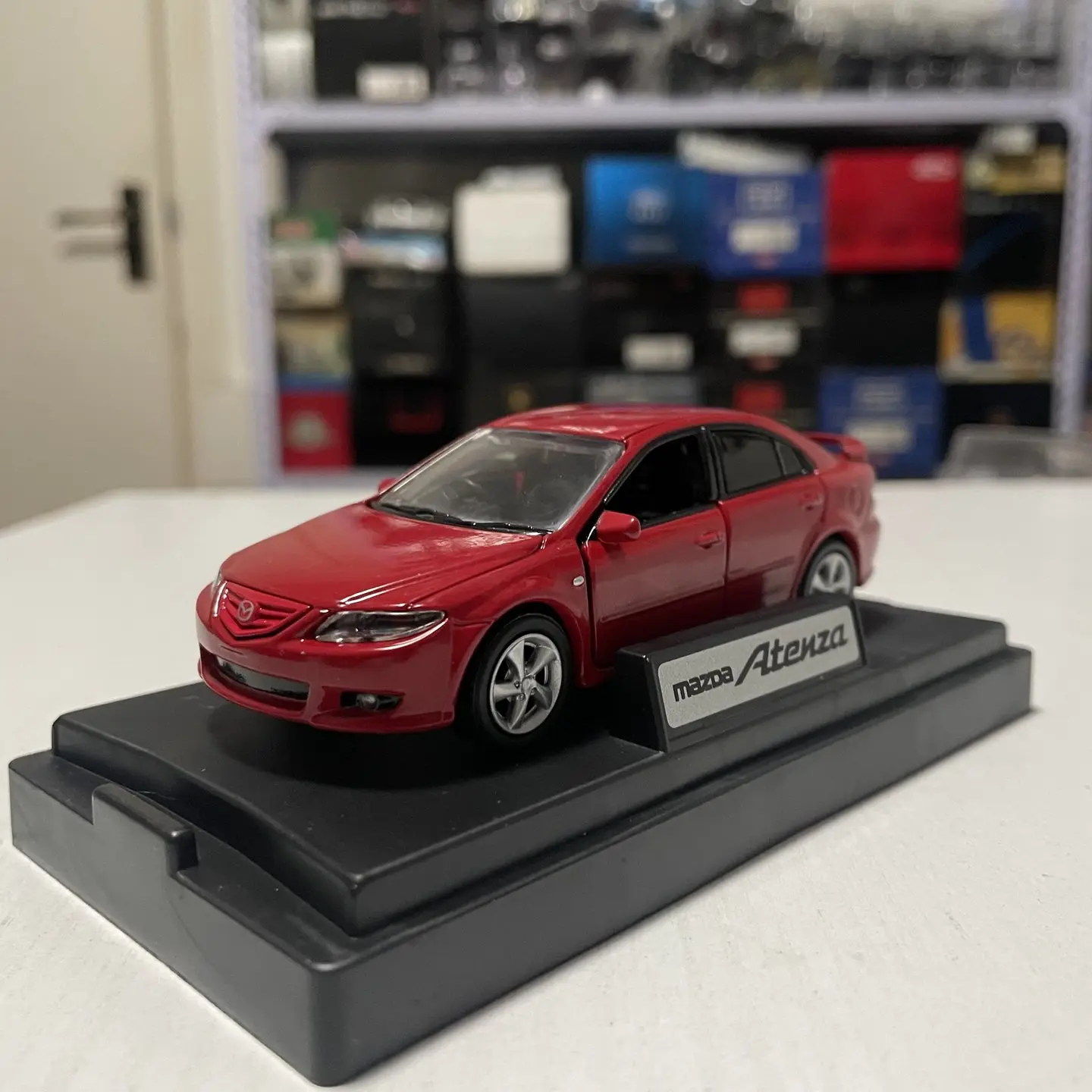 mtech-modellino-auto-sportiva-atenza-rossa-in-scala-1-43-in-lega-pressofusa-classico-nostalgico-regalo-per-adulti-souvenir-esposizione-statica