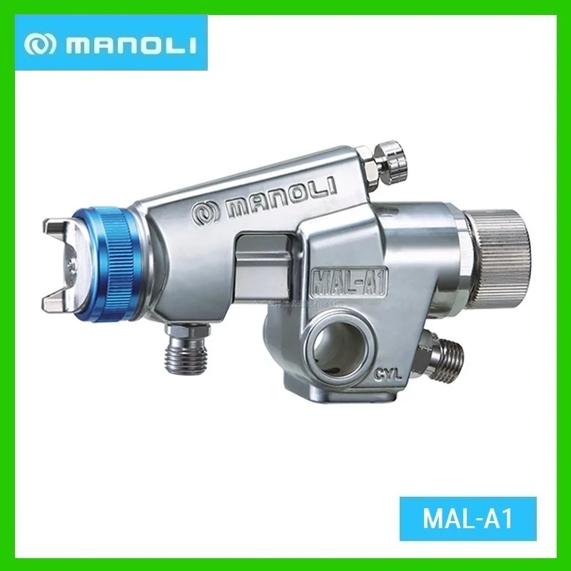 MANOLI MAL-A1 Low-Pressure High Atomization Ceramic Hardware Leather Industry Special Large Automatic Spray Gun