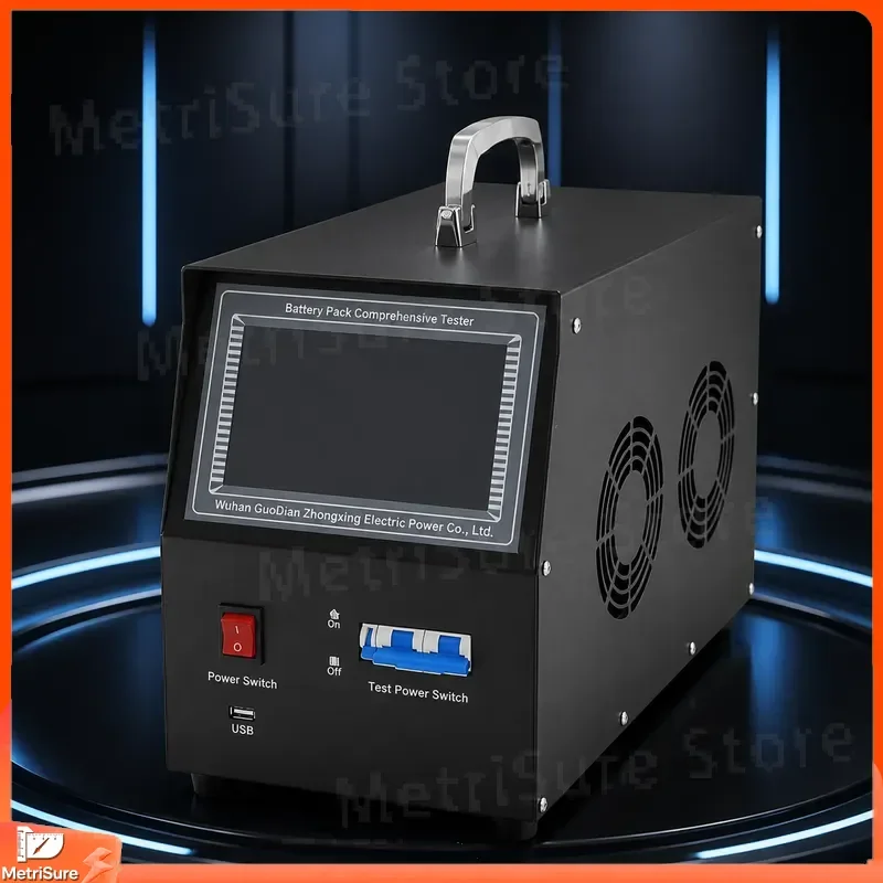 48V 100A Intelligent Wireless Battery Discharge Tester Monitor System Capacity Load Bank Analyzer for Lead Acid Lithium Ion
