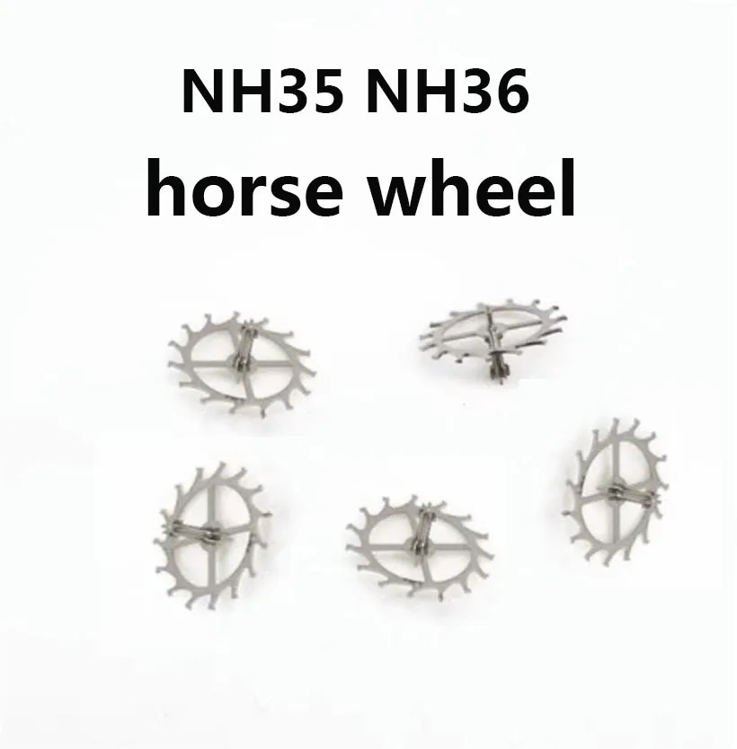 Watch Accessories Original Is Suitable For NH35 NH36 Movement Escapement Wheel Horse Wheel Clock Movement Replacement Part