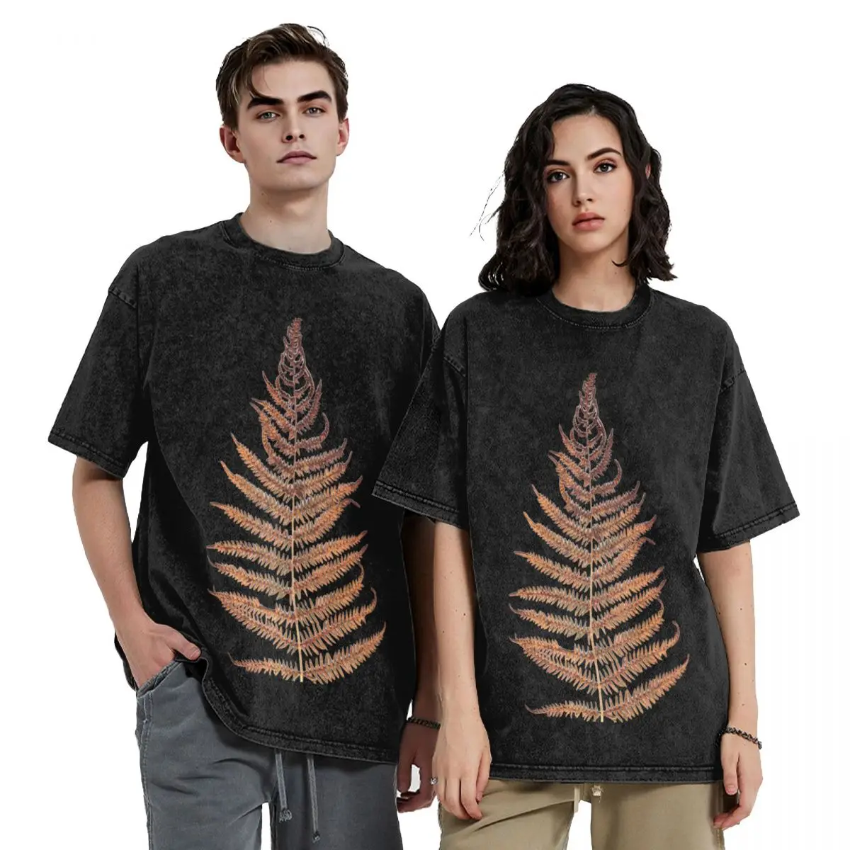 

Fern leaf from Cap Fréhel, Brittany, France. T-Shirt cotton graphic tees graphic t shirts oversized t shirt men