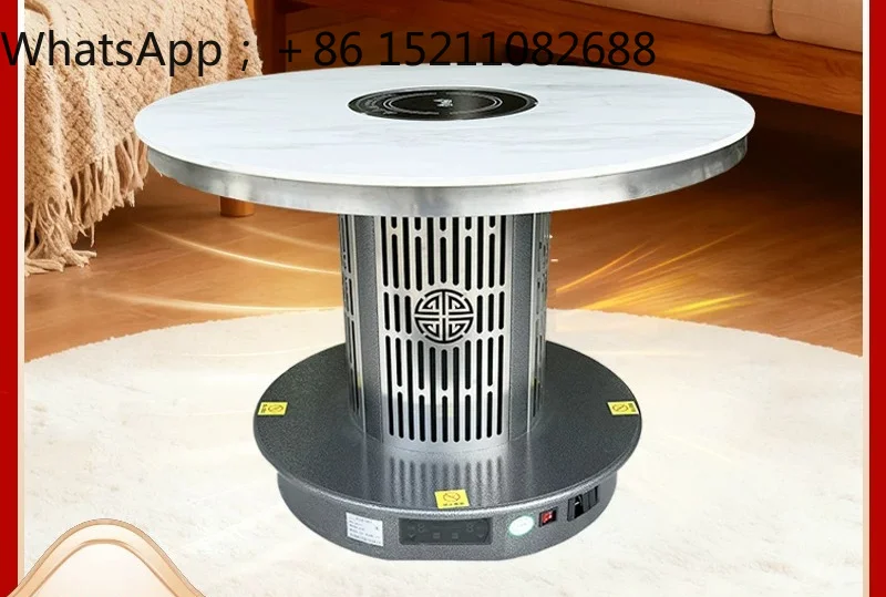 SCY electric return air stove electric flame stove whole house heating intelligent voice control home living room
