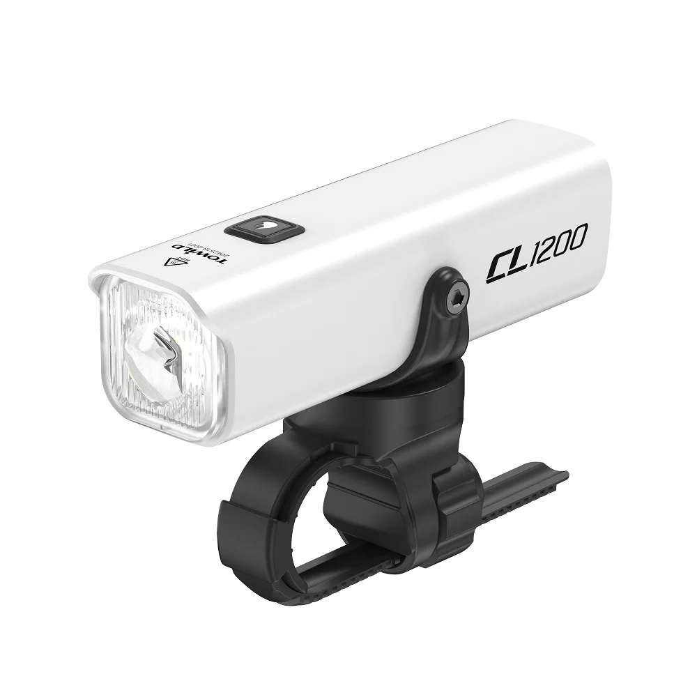 

TOWILD CL1200 Велосипедный фонарь с отключенным лучом 1200LM Перезаряжаемые светодиодные передние фонари для велосипеда 5000 мАч IPX6 MTB Велосипедные фары